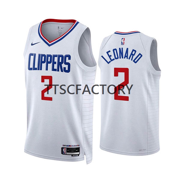 Los Angeles Clippers Trikot Kawhi Leonard 2 Nike 2022-23 Association Edition Weiß Swingman - Herren Los Angeles Clippers Trikot Kawhi Leonard 2 Nike 2022-23 Association Edition Weiß Swingman - Herren